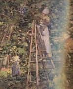 Theodore Robinson Gathering Plums (nn02) Germany oil painting artist
